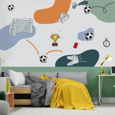 Imagem de Kit Adesivos Futebol Gol - Grudado