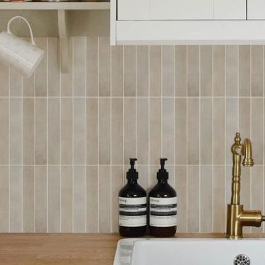 Imagem de Grudado Papel De Parede Lavável Sauge Terra - 4 folhas