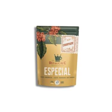 Imagem de REI DO CAFÉ Café Especial Eldorado Champagne em Grãos 250g 100% Arábica Gourmet Notas Frutadas e Exóticas Torra Média