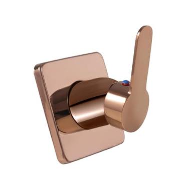 Imagem de Acabamento de Misturador Redondo Guaporé - Pingoo.casa - Dourado Rose