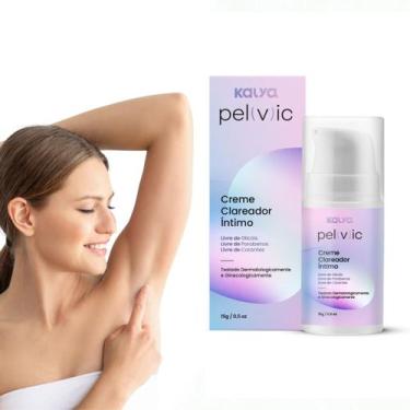 Imagem de Creme Clareador Íntimo Virilha Axila Pele Sensível Manchas - KALYA