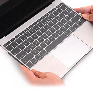 Imagem de Película De Teclado Para Macbook Air 13.3 A1932 Proteção Para Mac (Preto)