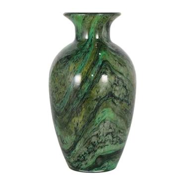 Imagem de VASO DECOR MURANO 15X25 CM MESCLA VERDE ESMERALDA
