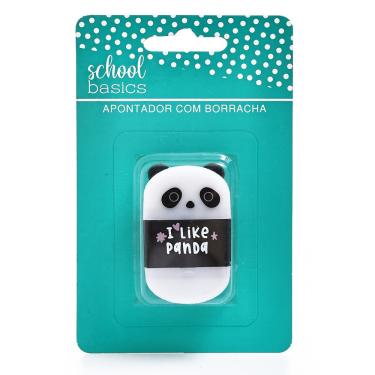 Imagem de Apontador com borracha Panda - School Basics