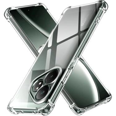 Imagem de Capa Case TPU Transparente Compatível Realme C53 Anti Impacto Shock Choque Alta Proteção Premium