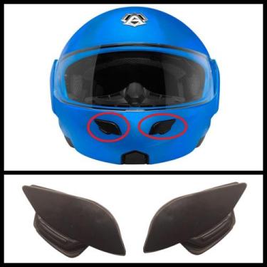 Imagem de Entradas De Ar Frontais Capacete Pro Tork Attack Elite Solid