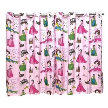 Imagem de Cortina Infantil 2,00 X 1,60 Quarto Brinquedoteca Menino