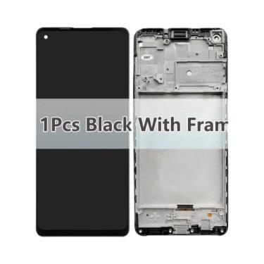 Imagem de Tela LCD De 6,5" Com Touch Screen E Moldura Para Samsung A21S SM-A217F