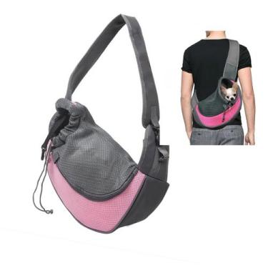 Imagem de Bolsa Canguru Cao Cachorro Gato Pet Animal de Estimaçao Mochila Carreg