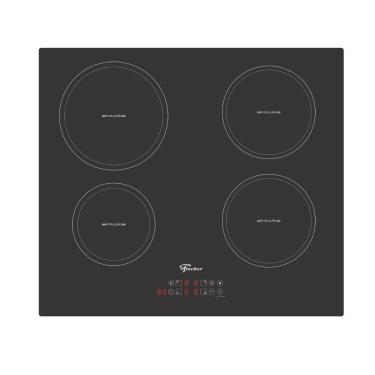 Imagem de Cooktop De Indução Fischer 4 Bocas Vitrocerâmico Preto 220V