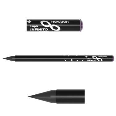 Imagem de LAPIS INFINITO HB2 BLACK - EDIÇÃO DIAMANTE ROXO - NEWPEN