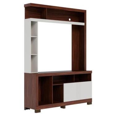 Imagem de Estante Home Tv 50 Pol 2 Portas 137 cm Elba Colibri - Colibri Móveis, 