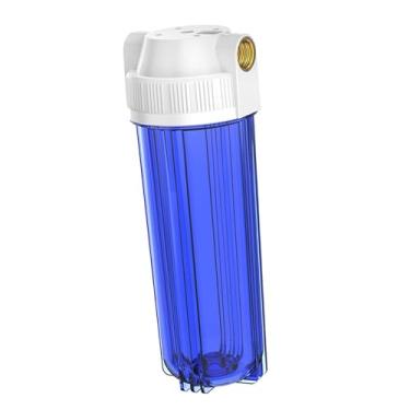 Imagem de Bothyi Garrafa com filtro de água de 10 polegadas, eficaz, resistente, portátil, para de filtro de água embaixo da pia, peça de reparo, 6 Fios