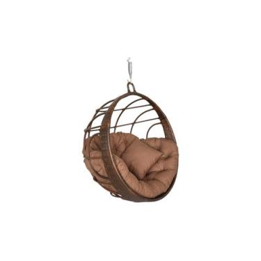 Imagem de Cadeira Balanço Ninho suspenso em Aluminio e Fibra Sintética - Art Dec