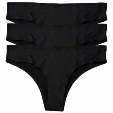 Imagem de Calcinha Tanga Não Marca Na Roupa Kit 3 Peças Combo revenda - Like4you