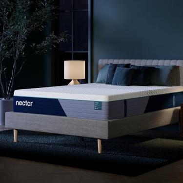 Imagem de Nectar Colchão Queen Premier Hybrid de 33 cm - Firme Médio - Espuma viscoelástica e bobinas internas - Atualização de resfriamento - Camada de alívio de pressão de 5 cm - Colchão em uma caixa - Teste