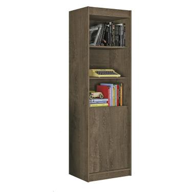 Imagem de Estante Livreiro Est02 Com 2 Portas Mocaccino Mocaccino