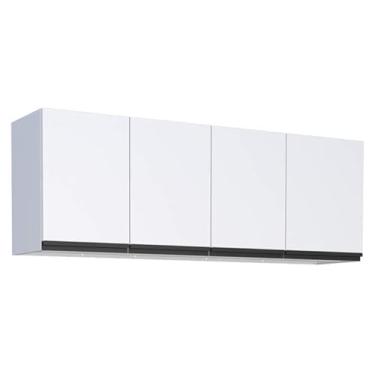 Imagem de Armário Aéreo Aço Gaia 1584Mm Branco Montado (160) Cozimax