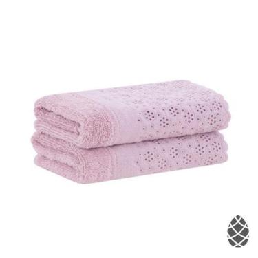 Imagem de Jogo De Toalhas Buddemeyer Lovely Lavabo 2 Peças 100% Alg