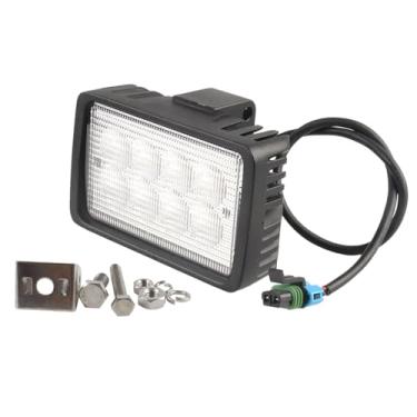 Imagem de Lâmpada LED de 40W para trator de inundação, farol de LED, compatível com 12 V CC/substitui peça OEM nº 185118A1 (conector fêmea DJ7025W-2.8)