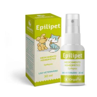 Imagem de Orgapet Epilipet 30ml Homeopático para Convulsões e Epilepsia em Cães 