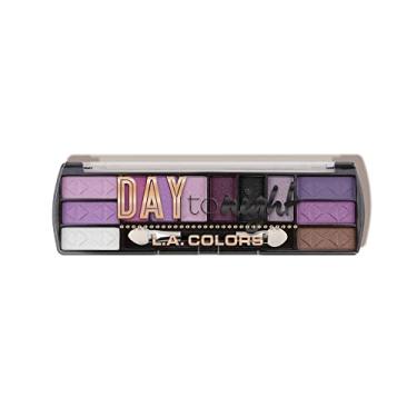 Imagem de L.A. COLORS Paleta de sombras Day to Night 12 cores, crepúsculo, 8 g (CES427)