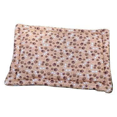 Imagem de Colchonete Pet Camas para Cachorros e gatos marrom tamanho P