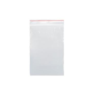 Imagem de 100 Saquinhos Zip Lock 10 X 14 Cm - Rei Dos Estojos, Liso, U