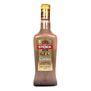 Imagem de Licor Fino Stock Gianduia Sabor Chocolate E Avelãs 720ml
