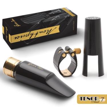 Imagem de Boquilha ever-ton para sax tenor - anel de metal 7