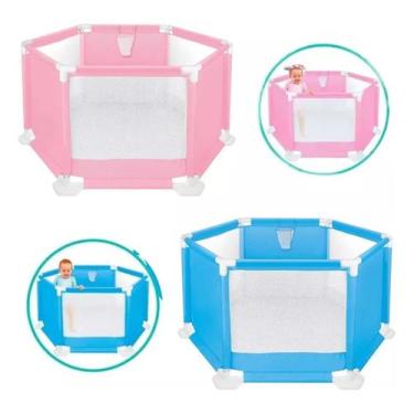 Imagem de Cercadinho chiqueirinho baby seguro facil montar bebe 110cm - Útil Fer