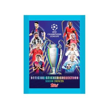 Imagem de Topps - Kit com 10 Envelopes Figurinhas UEFA Champions League 2024/2025-60 Figurinhas