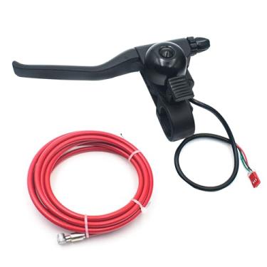Imagem de GEARLINTON Alavanca de freio esquerdo e cabo de freio de substituição para GOTRAX GXL V2 / Apex Pro/XL/Rival/XR Elite/XR Acessórios de peças de scooter ultra elétrica