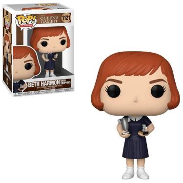 Imagem de Funko Pop The Queen's Gambit 1121 Beth Harmon w/ Trophies