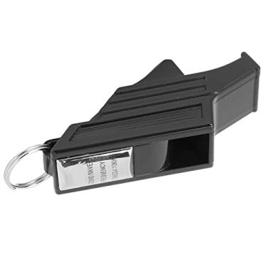 Imagem de Zhjvihx Apito, Fácil de Soprar, Apito de Jogo Profissional, Grande Volume, Forte Permeabilidade para Concurso de Jogos (Preto Prata)