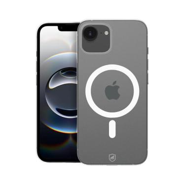 Imagem de Capa Case Capinha Para Iphone 16e - Crystal Slim Magsafe - Não Amarela - Transparente - Gshield