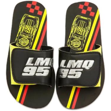 Imagem de Disney Chinelo masculino Carros, Vermelho, 11-12 Little Kid