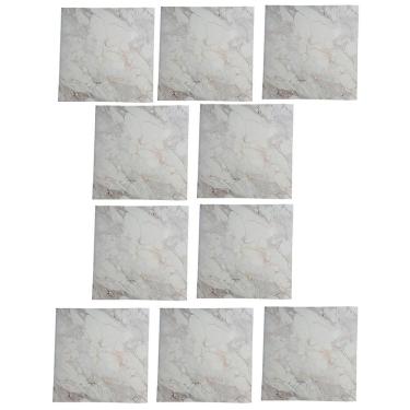 Imagem de Placa Adesiva Marmore 3D Kit 10 uni Autocolante Papel de Parede Decoraçao Casa Reforma Obra Cozinha Banheiro Ambiente