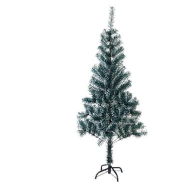 Imagem de Kit Árvore de Natal Premium Nevada, Pinheiro Artificial, 1,50m de Altura, 200 Galhos Decoração Natalina