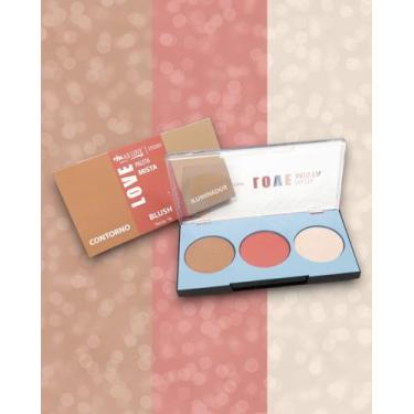 Imagem de Paleta Mista Max Love Marrom: Contorno + Blush + Iluminador