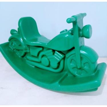 Imagem de Gangorra Moto Radical Baby Verde Bandeira - Diversão Kids