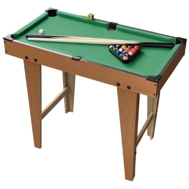 Imagem de Mini Mesa De Bilhar Jogo Sinuca Infantil Completo Em Mdf