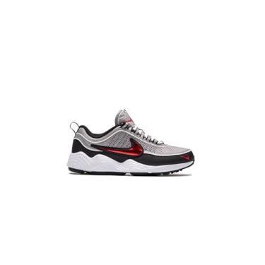 Imagem de Nike Zoom Spiridon, Prata Metálica Esportiva Vermelho Preto Branco, 37
