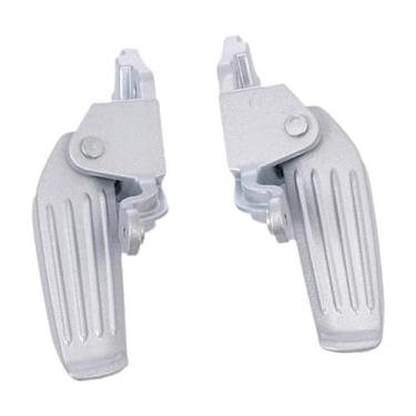 Imagem de Ysyqkn Apoios para Os Pés Antiderrapantes, Peças Multifuncionais Modificadas, Estabilidade para Passageiros, Dobráveis ​​para Bicicletas Elétricas.