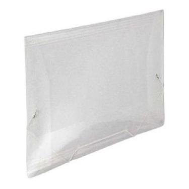 Imagem de Pasta Aba Elástico Transp. 335x20x235mm 10 Und.