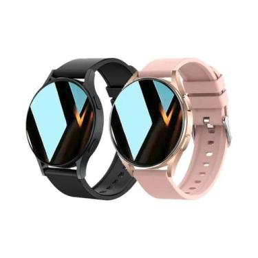 Imagem de Relógio Inteligente Bluetooth Unissex 2025 Monitor De Fitness Monitor 