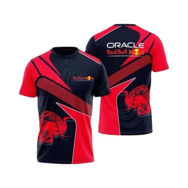 Imagem de Camiseta Masculina Red Bull De Verão Para Esportes Radicais, Camiseta 