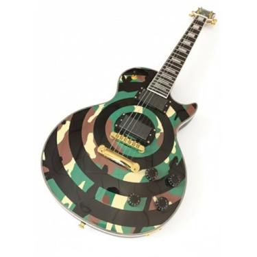 Imagem de Electric Guitar - Solid Mahogany Body & Maple Fretboard Dual Humbucker Pickups for Metal & Rock