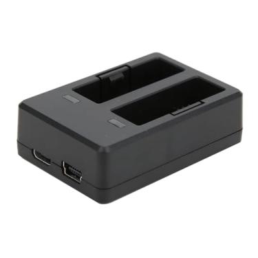 Imagem de GLOGLOW Câmeras Esportivas e Acessórios Carregador para Câmera de Ação SJ6 Legend, Plástico Leve, Preto, Bateria de Câmera Com Slot Duplo de 38g Nan