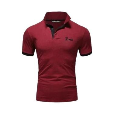 Imagem de Camisa Polo Masculina De Manga Curta Respirável, Moda Casual De Verão 